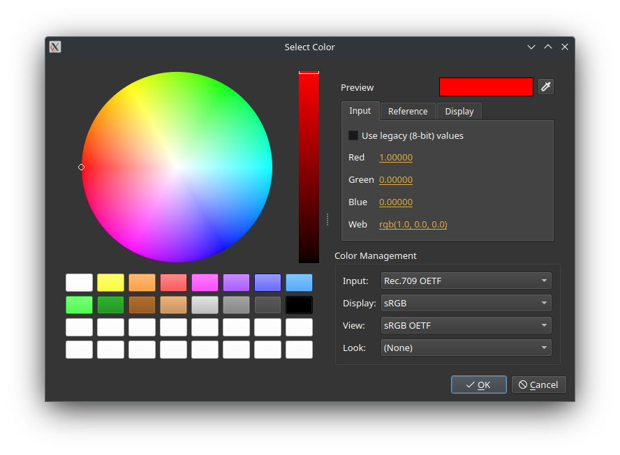 Color Management Screenshot